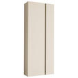 GARDEROBENSCHRANK 60/179/33 cm  - Sandfarben/Anthrazit, Design, Holzwerkstoff (60/179/33cm) - Moderano