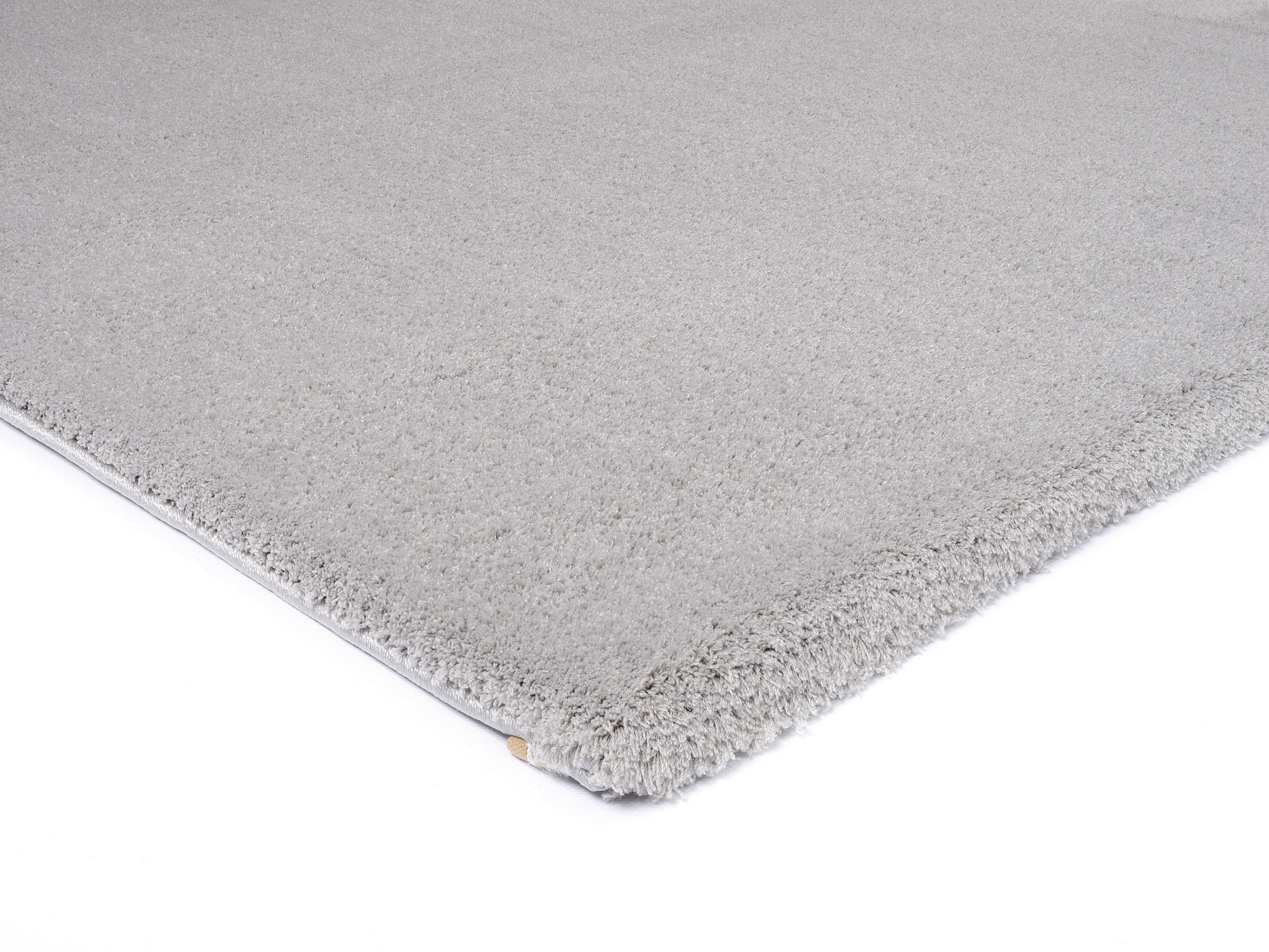 Thumbnail - Novel Webteppich Sunshine, Grau, Textil, Uni, rechteckig, 240x340 cm, in verschiedenen Größen erhältlich, Teppiche & Böd...