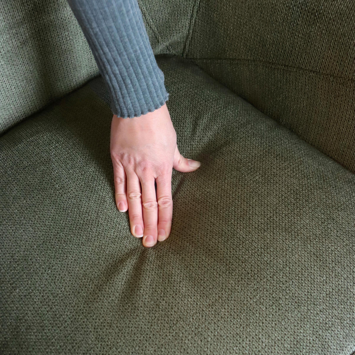 LOUNGEFÅTÖLJ  - grön, Modern, metall/textil (70/82/66cm) - MID.YOU