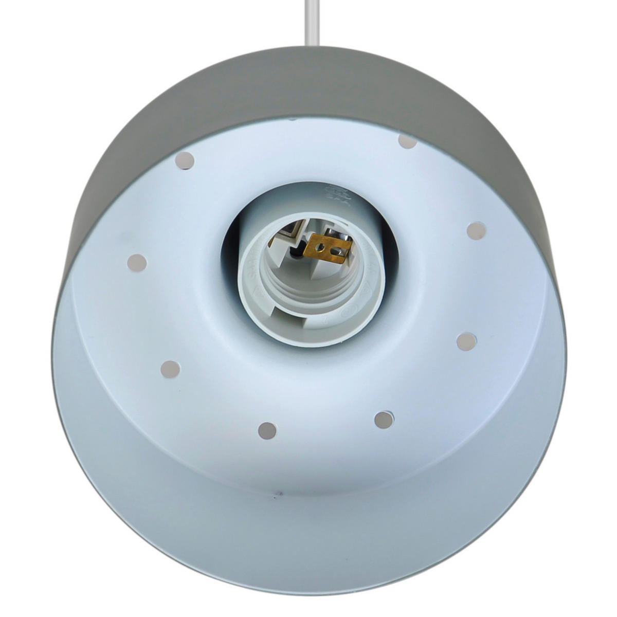 HÄNGELEUCHTE 12,5/14,5 cm   - Hellgrün, Trend, Metall (12,5/14,5cm) - Nordlux