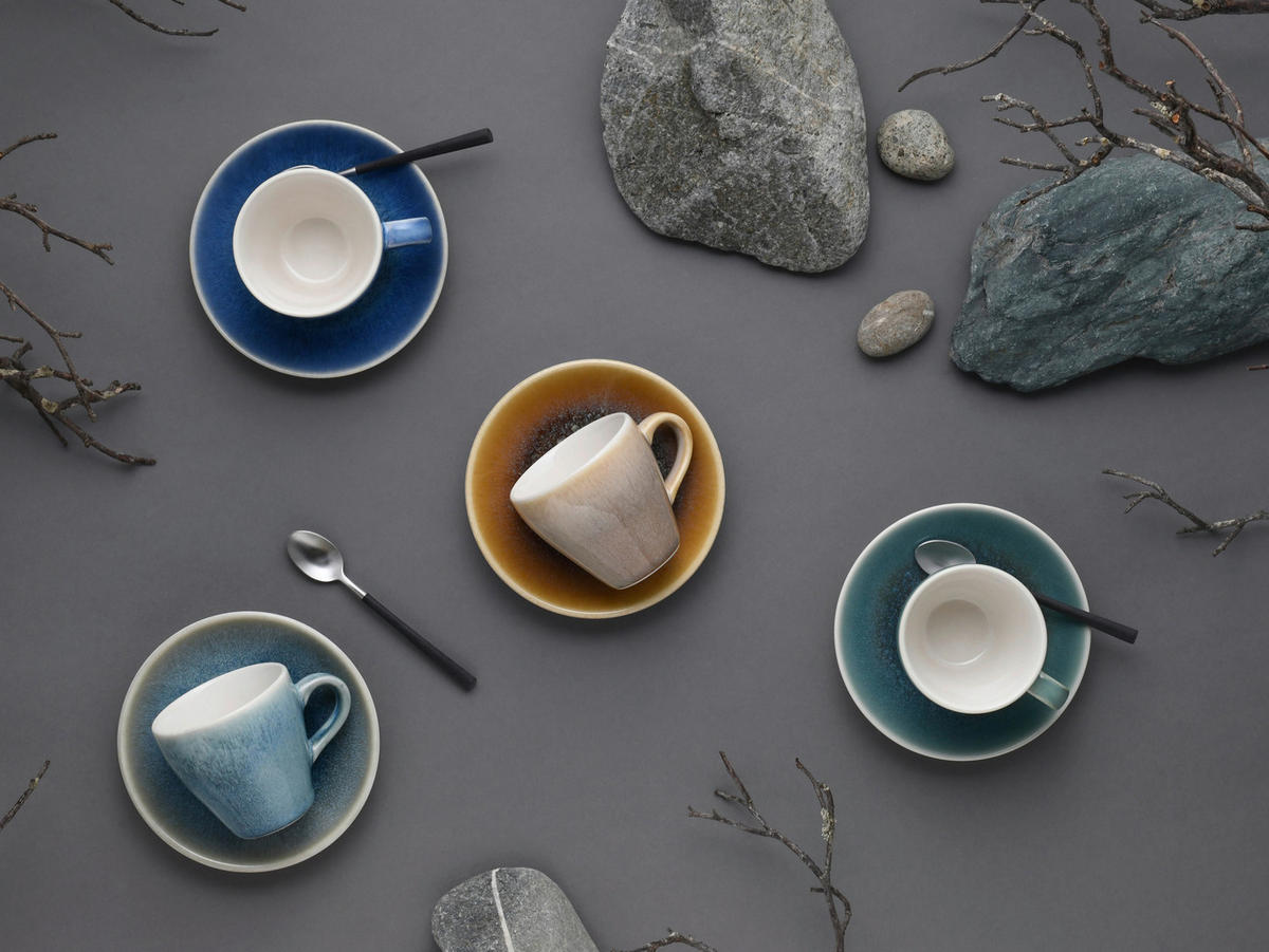 SET MED KOPPAR Caldera 8 delar  - multicolor, Basics, keramik (19/19/19cm) - Creatable