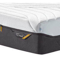 MATRATZE MEDIUM FIRM Pro Plus® Coolquilt 90/200 cm Höhe ca. 27 cm  - Anthrazit/Weiß, Basics, Textil (90/200cm) - Tempur