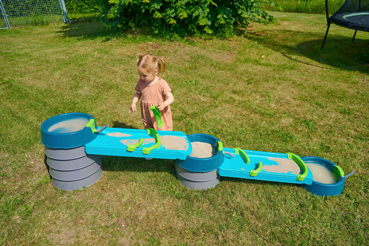 WASSERBAHN FLOW  - Blau, KONVENTIONELL, Kunststoff (31,50/79/47cm)