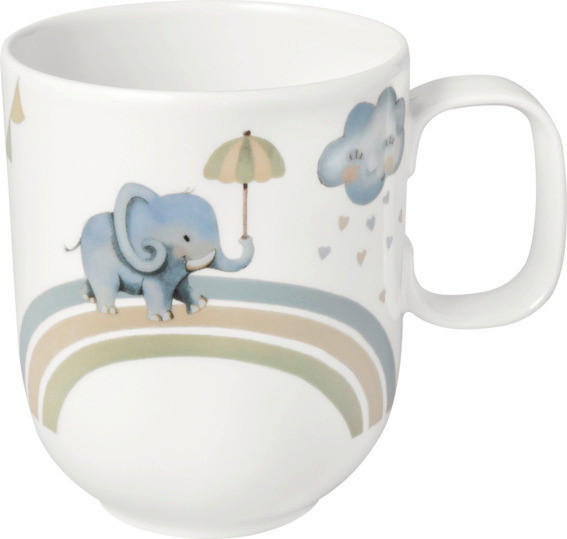 Villeroy & Boch Kinderbecher Walk Elephant Mehrfarbig 8x9.5x11.5 cm