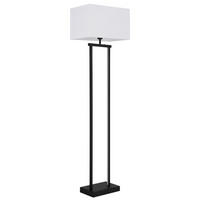 LED SVJETILJKA PODNA Sydney  - bijela/crna, Design, tekstil/metal (40/27/153cm) - Globo