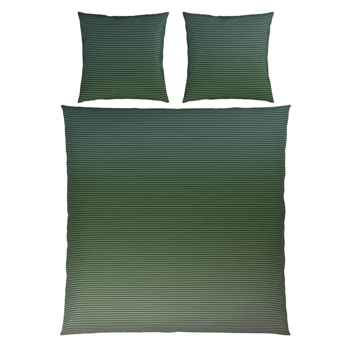 BETTWÄSCHE Satin 200/200 cm  - Salbeigrün, Textil (200/200cm) - Novel