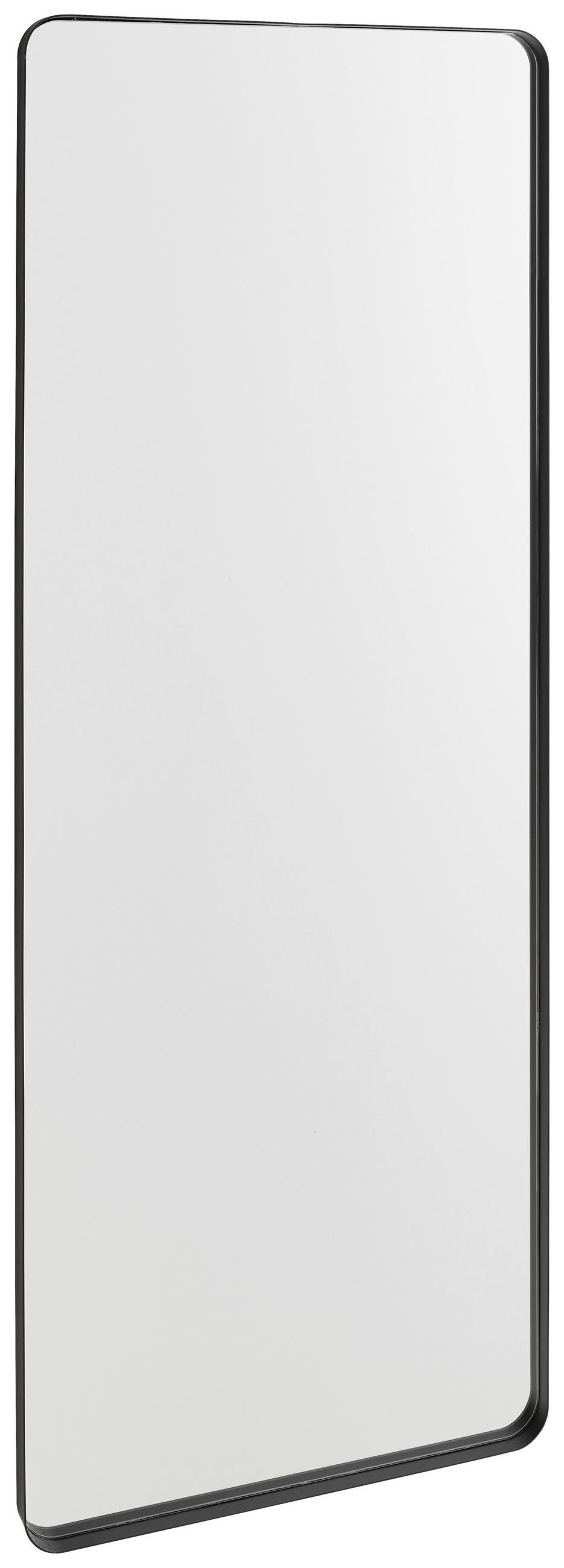 VÄGGSPEGEL 60/160/3,5 cm    - svart, Trend, metall/glas (60/160/3,5cm) - Xora