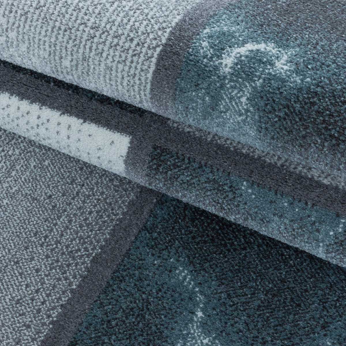 TKANI TEPIH 140/200 cm   plava  Ottawa 4201 blau  - plava, Design, tekstil (140/200cm)
