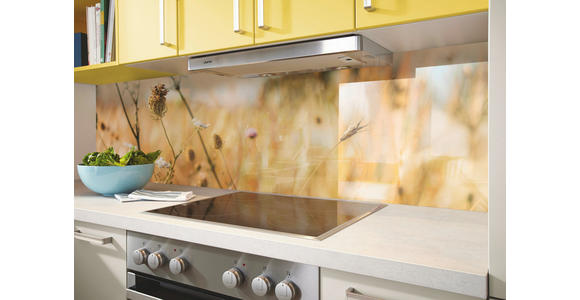 EINBAUKÜCHE   - Gelb/Grau, Design, Holzwerkstoff - Novel