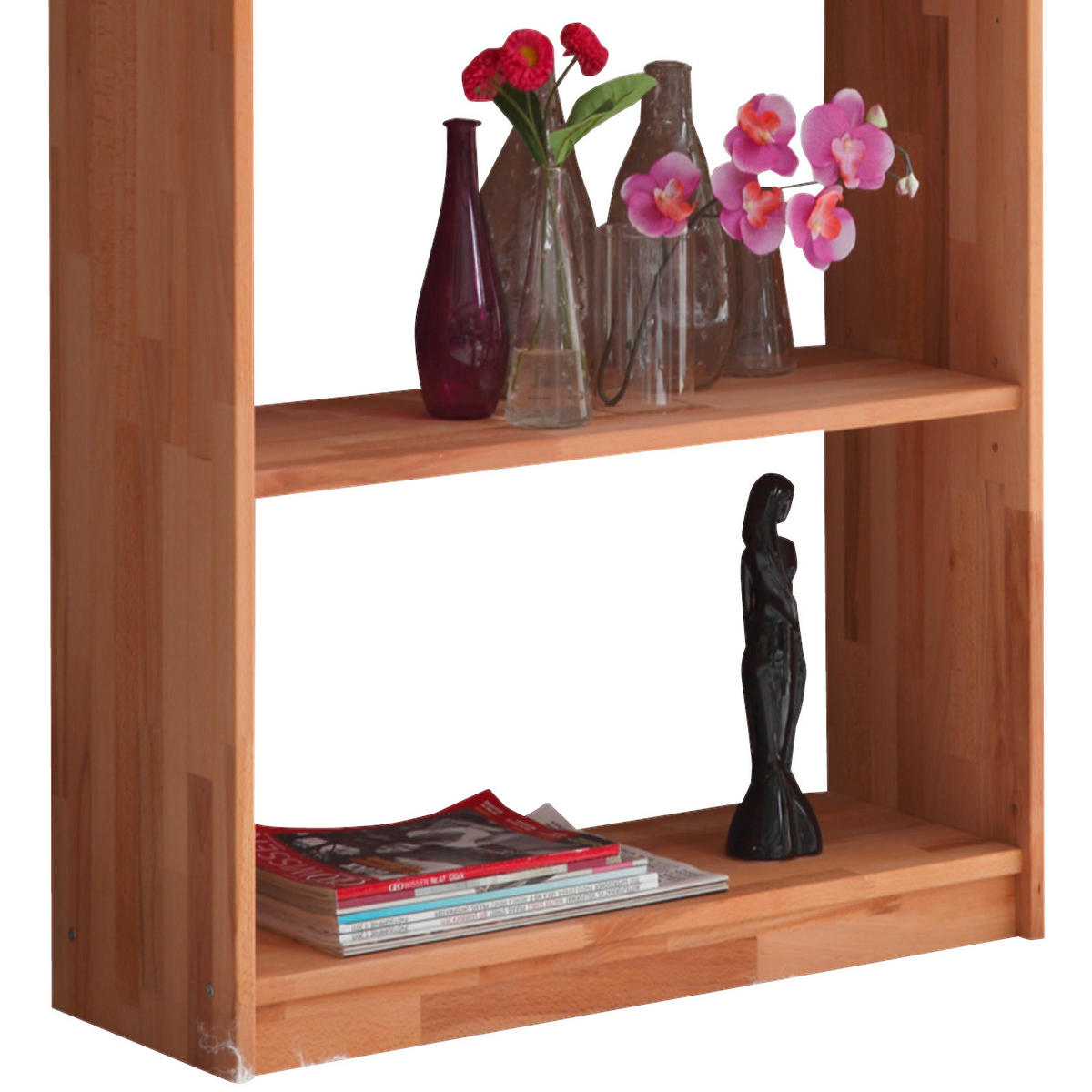 REGAL  80/111/31 cm Buchefarben  - Buchefarben, Basics, Holz (80/111/31cm) - MID.YOU