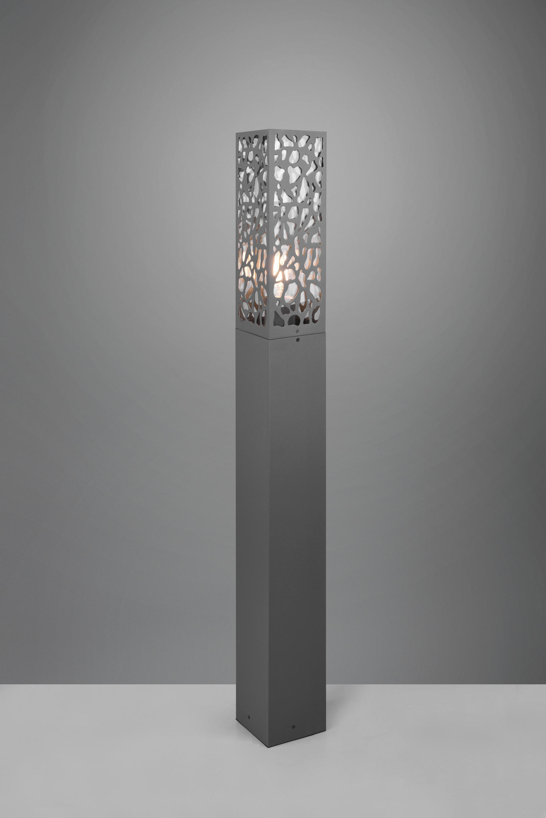 WEGELEUCHTE 10/100/10 cm   - Anthrazit, LIFESTYLE, Metall (10/100/10cm) - Trio Leuchten