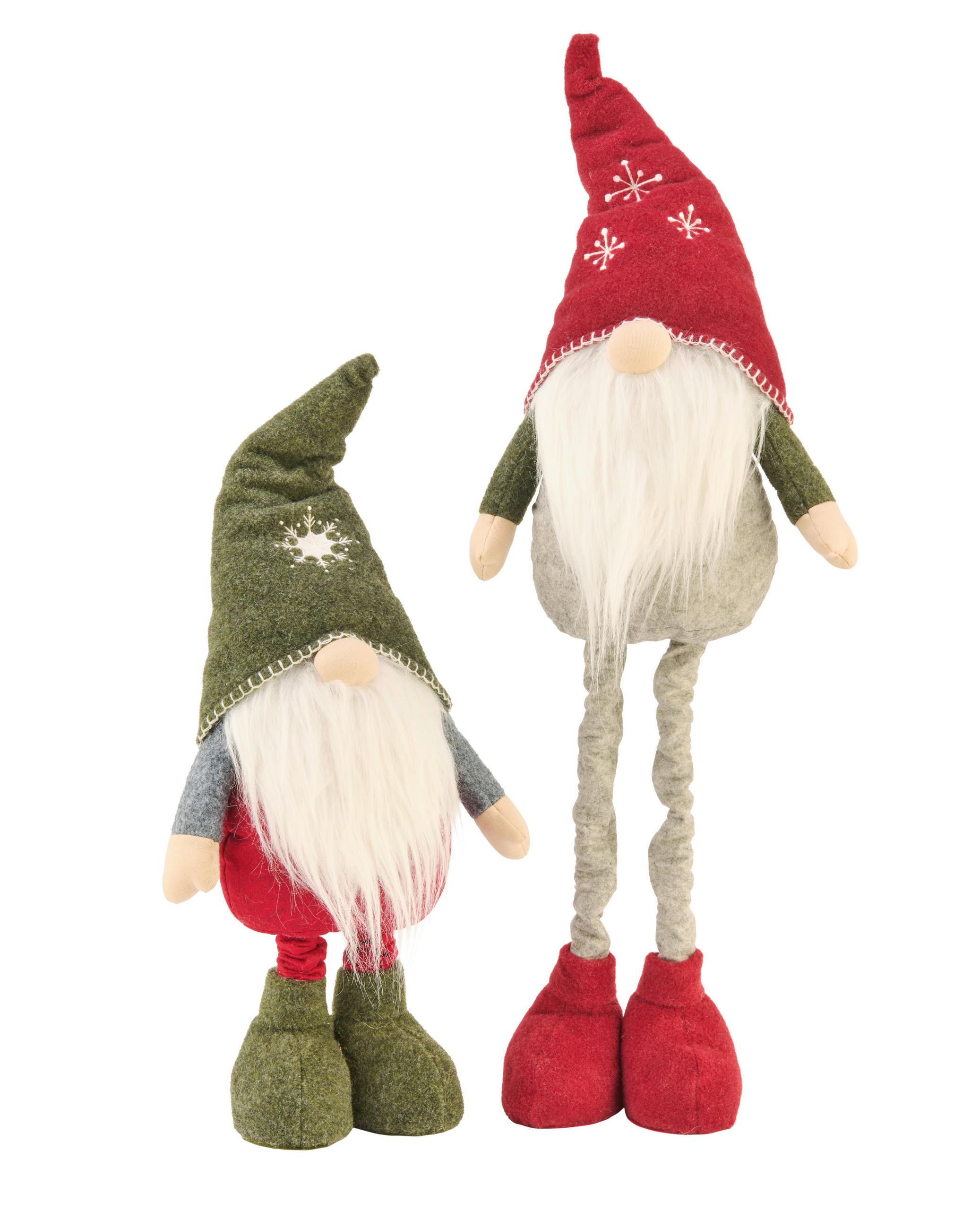 WICHTEL - Rot/Grün, LIFESTYLE, Kunststoff (25/13/60/87cm) - X-Mas