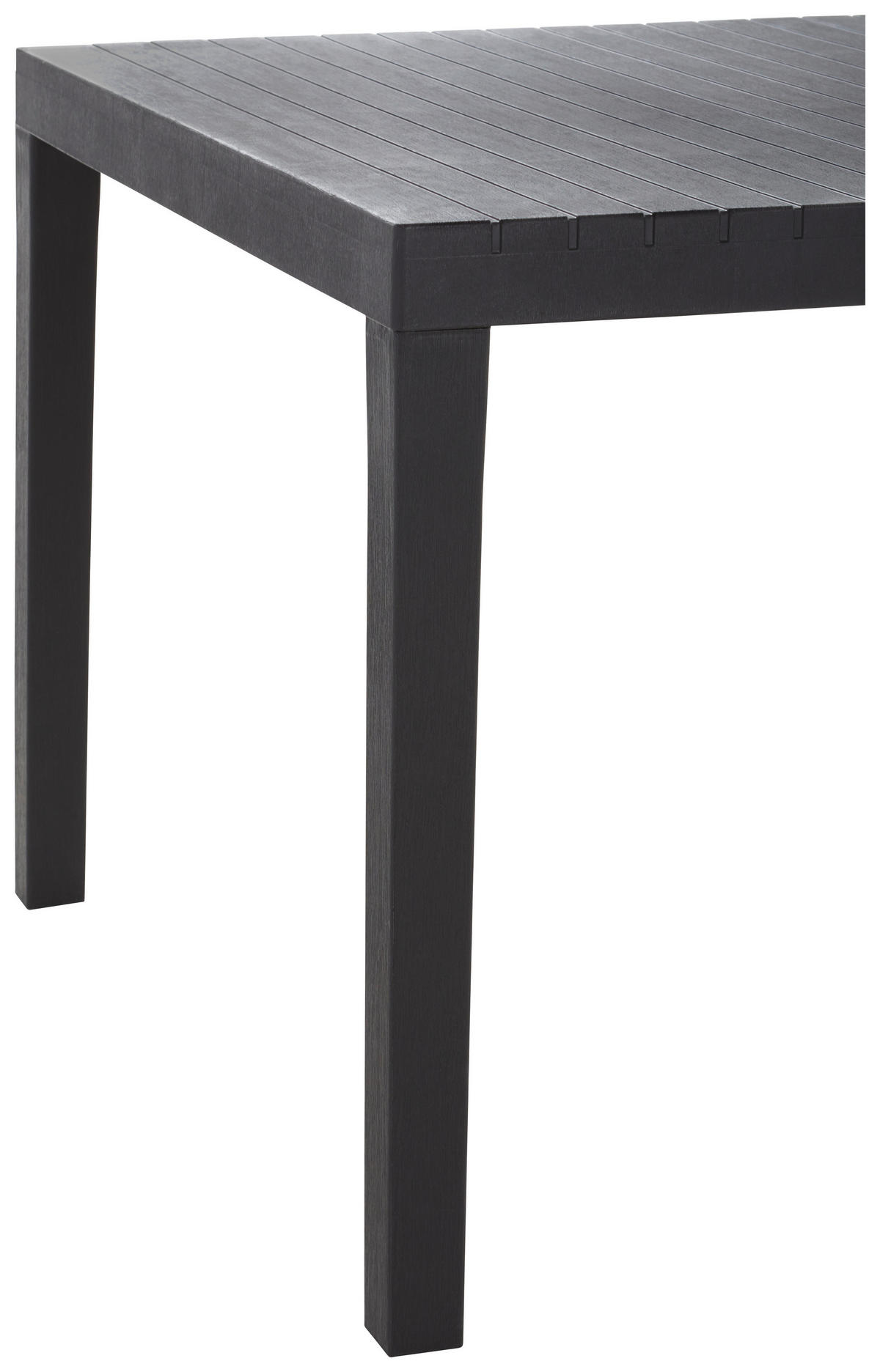 GARTENTISCH 150-220/90/72 cm Kunststoff rechteckig  - Anthrazit, Basics, Kunststoff (150-220/90/72cm) - Ambia Garden
