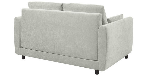SCHLAFSOFA Chenille Silberfarben  - Silberfarben/Schwarz, KONVENTIONELL, Kunststoff/Textil (161/90/108cm) - Carryhome