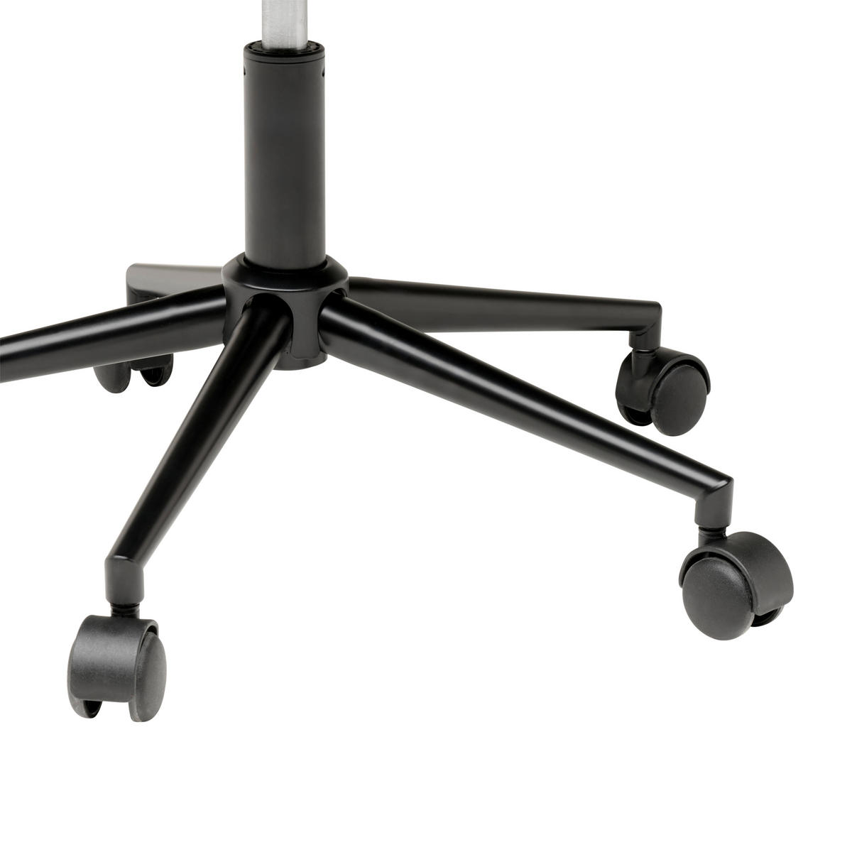 DREHSTUHL Webstoff Grün  - Schwarz/Grün, MODERN, Kunststoff/Textil (55/85-95/60cm) - MID.YOU