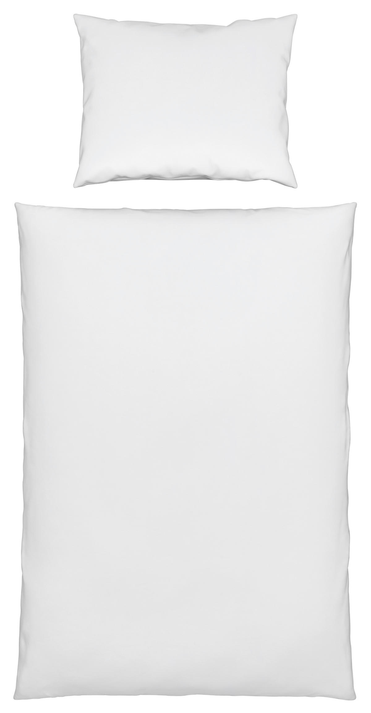 POVLEČENÍ, perkál, bílá, 140/200 cm - bílá, Basics, textil (140/200cm) - Bio:Vio
