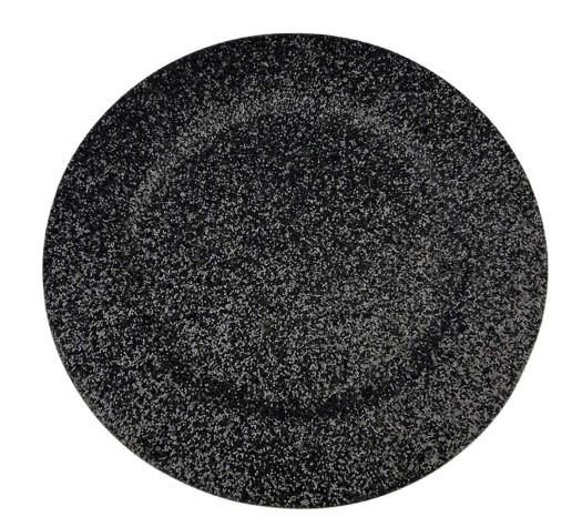 DEKOTELLER - Schwarz, Basics, Kunststoff (33/33/2cm)