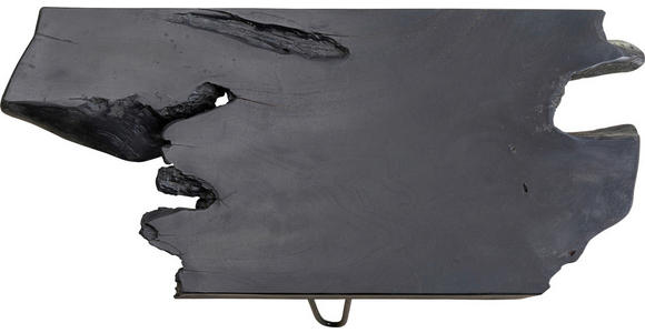 COUCHTISCH in Holz, Metall 100/40/40 cm - Schwarz, Design, Holz/Metall (100/40/40cm) - Ambia Home