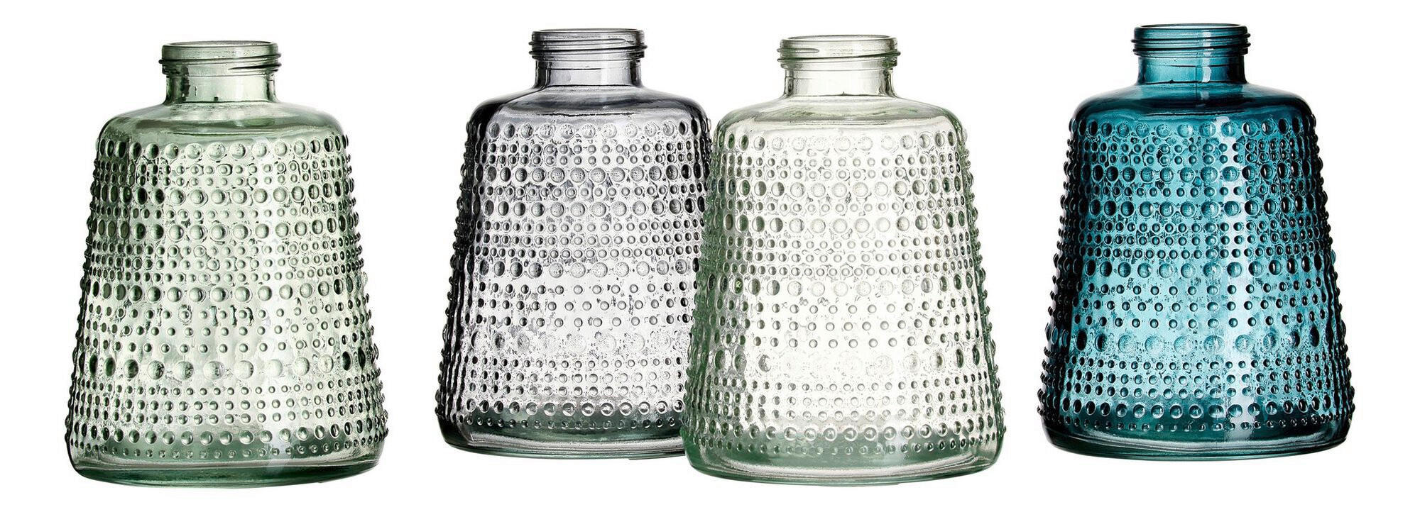 VASE Verona 13 cm  - Blau/Petrol, Trend, Glas (10/10/13cm) - Ritzenhoff Breker