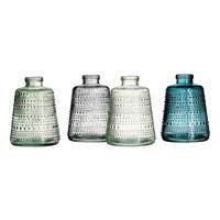 VASE Verona 13 cm  - Blau/Petrol, Trend, Glas (10/10/13cm) - Ritzenhoff Breker