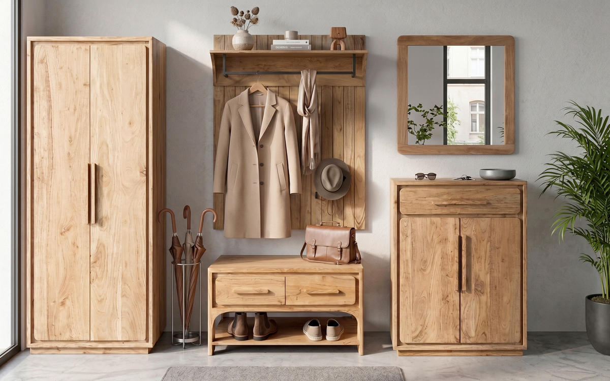GARDEROBENSCHRANK  in 75/190/43 cm  - Akaziefarben, LIFESTYLE, Holz (75/190/43cm) - Landscape