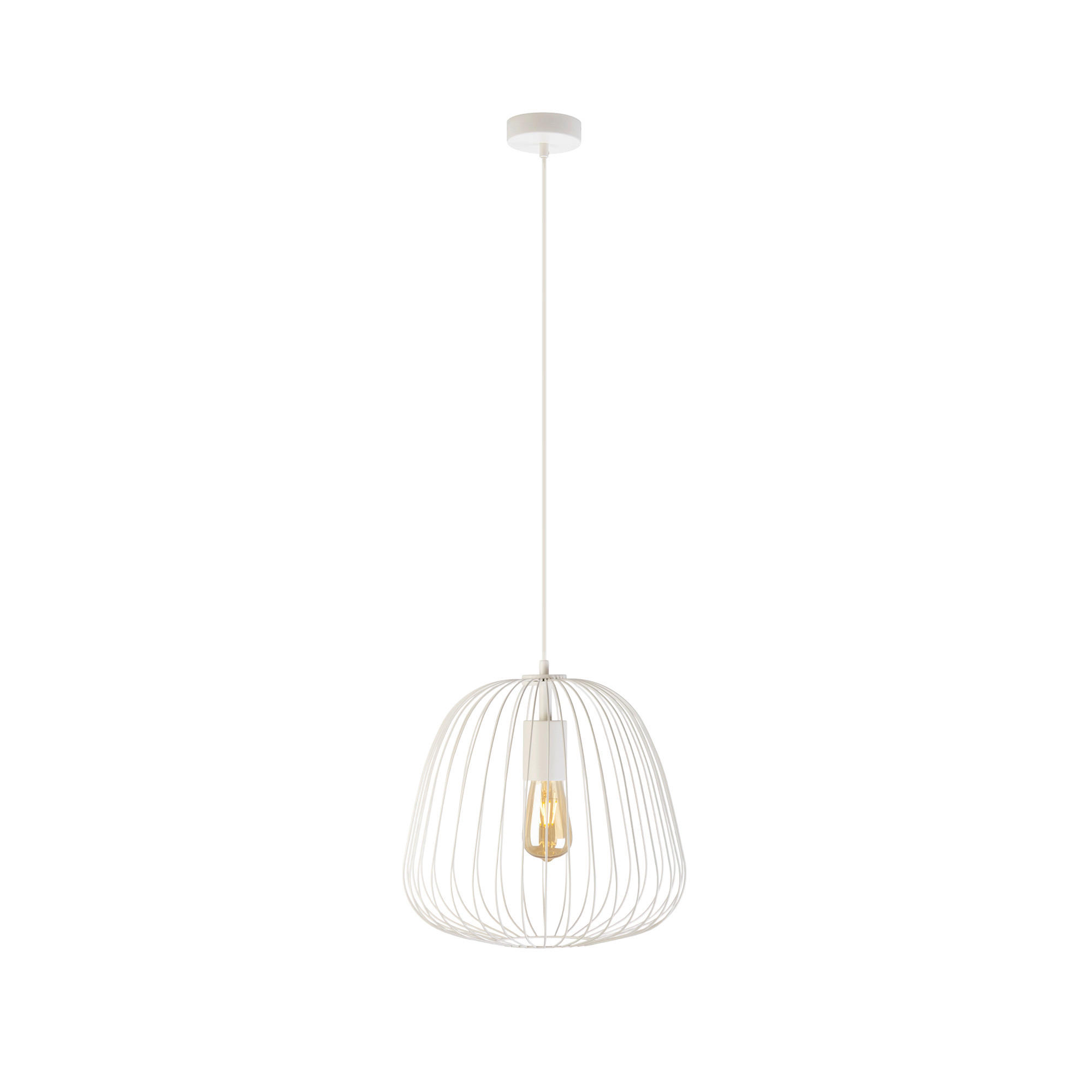 HÄNGELEUCHTE Ovella 36/36/110 cm   - Creme, Trend, Metall (36/36/110cm)