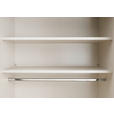 SCHWEBETÜRENSCHRANK 249/222/68 cm 3-türig Anthrazit  - Anthrazit/Hellgrau, Design, Glas/Holzwerkstoff (249/222/68cm) - Moderano