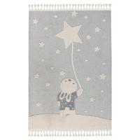 KINDERTEPPICH 120/170 cm My Fano  - Multicolor/Weiß, LIFESTYLE, Textil (120/170cm) - Obsession