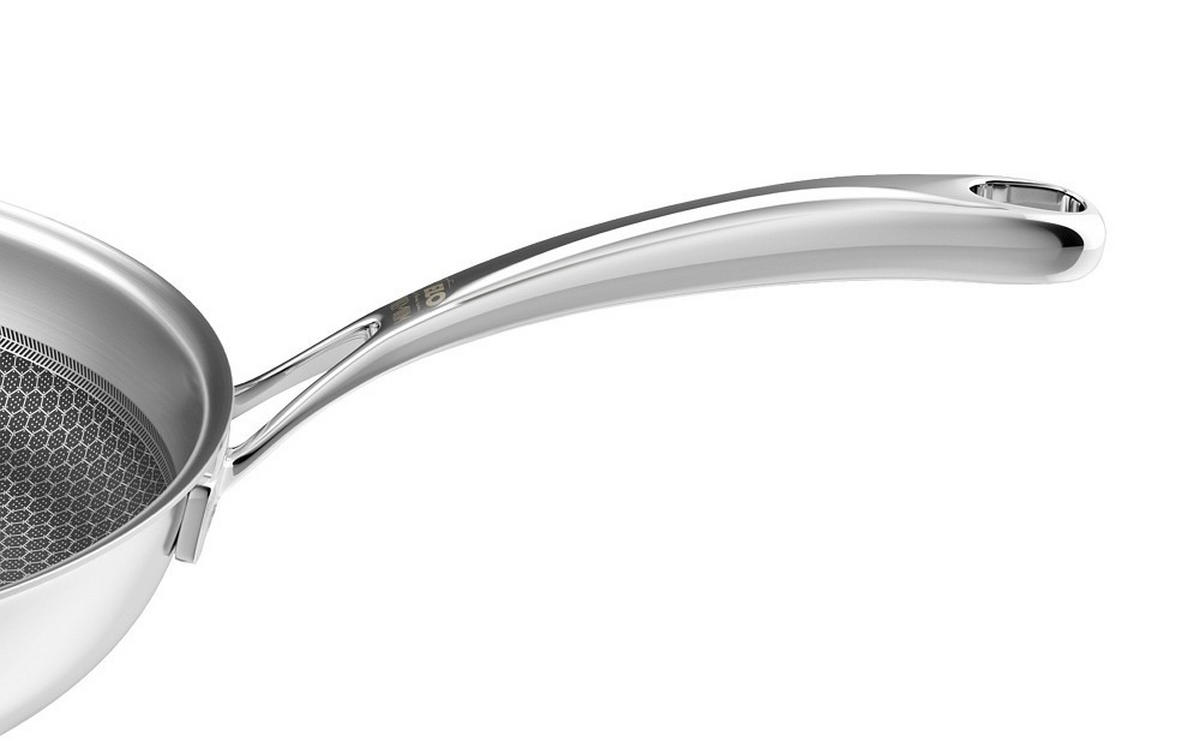 BRATPFANNE RELIEF EVOLUTION 24 cm cm  - Edelstahlfarben, Basics, Metall (24 cmcm) - ELO