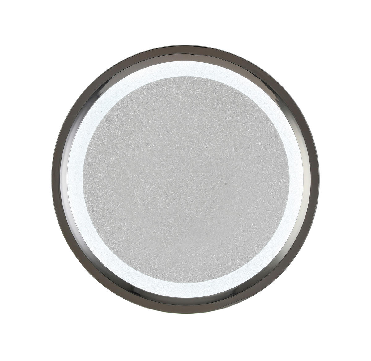 LED-DECKENLEUCHTE  40/6 cm    - Chromfarben/Schwarz, Trend, Kunststoff/Metall (40/6cm) - Novel