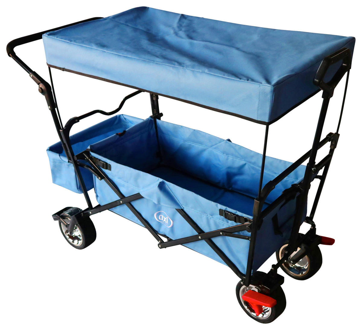 SKLADACÍ VOZÍK - sivá, Konventionell, kov/textil (59/102/134cm)