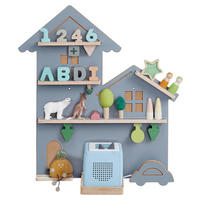 KINDERREGAL Buche Grau  - Grau, MODERN, Holz/Holzwerkstoff (55,8/60/18cm) - MID.YOU