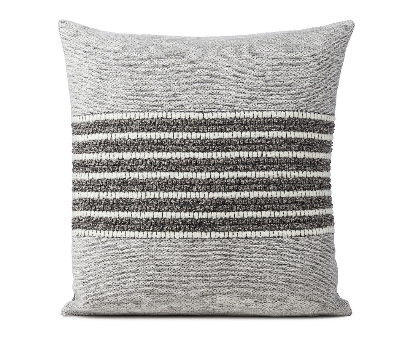 ZIERKISSEN  50/50 cm   - Anthrazit, Basics, Textil (50/50cm) - Novel