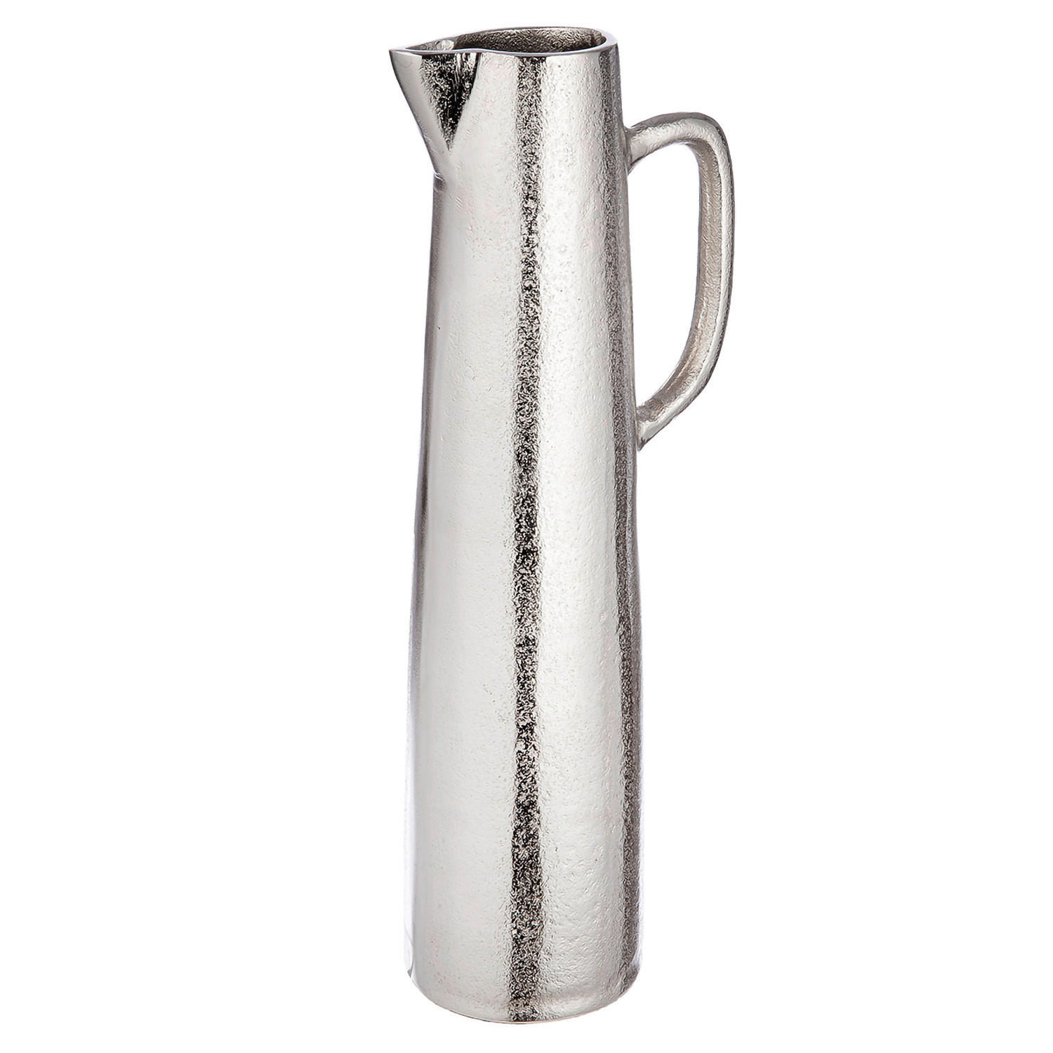 VASE  - Silberfarben, Basics, Metall (10,5/39,5/10,5cm)