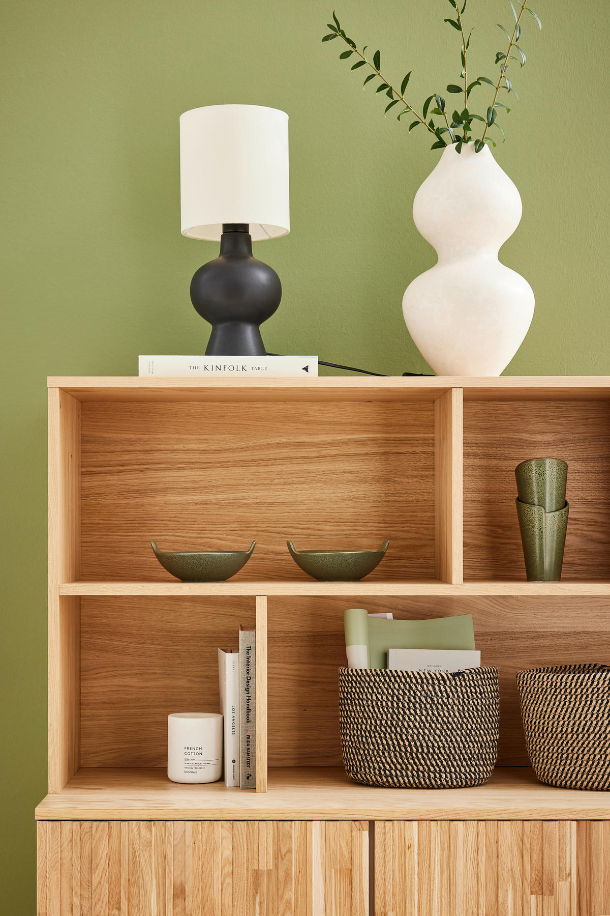 BUFFET 200/150/44 cm  in Eichefarben, Hellgrau  - Eichefarben/Hellgrau, Design, Holz/Holzwerkstoff (200/150/44cm) - Ambia Home