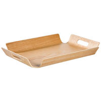 TABLETT Holz Weide  - Naturfarben, Design, Holz (28,5/39,5cm) - Novel