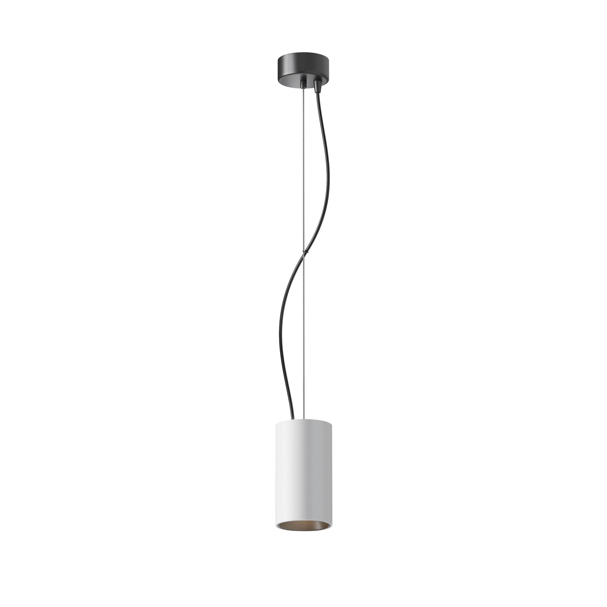 PENDELLAMPA Efir 7.5/13.5 cm  - vit, Design, metall (7.5/13.5cm) - MAYTONI