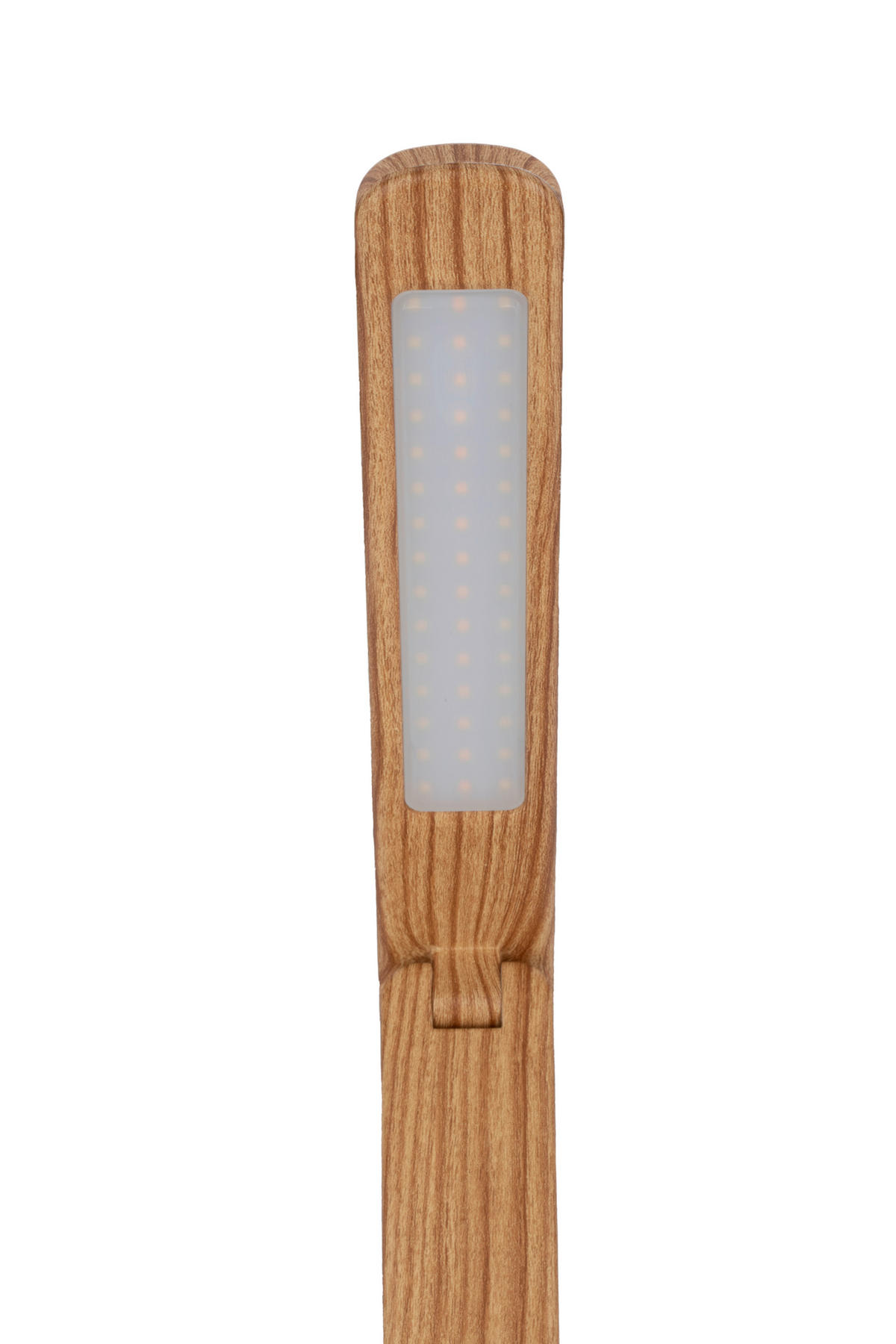 LAMPA NA PÍSACÍ STÔL, dotykový stmievač, 28/16/48,8 cm - farba duba, Konventionell, plast (28/16/48,8cm) - Novel
