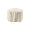 HOCKER Cord, Plüsch Beige  - Beige, MODERN, Kunststoff/Textil (55/38/55cm) - Livetastic
