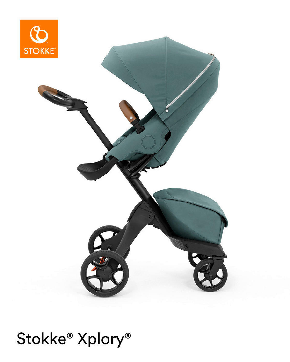 DEČJA KOLICA  Xplory X  - crna/petrolej plava, Osnovno, tekstil/metal (56/131/100,5cm) - Stokke