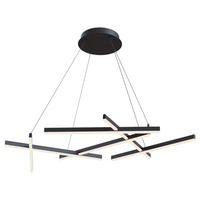 PENDELLEUCHTE  66/120/101 cm   - Schwarz, Trend, Metall (66/120/101cm) - MAYTONI