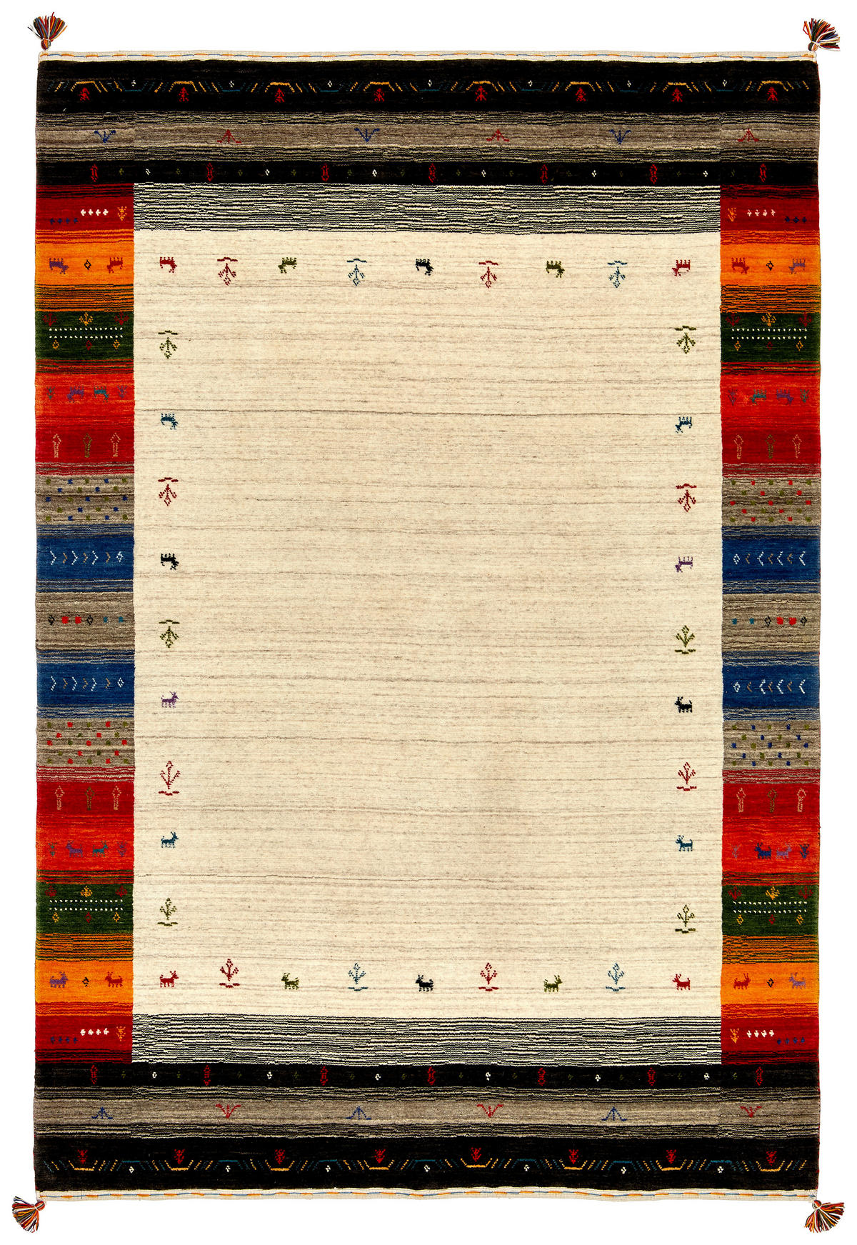 ORIENTALISK MATTA 90/160 cm Chek Chek  - multicolor/naturfärgad, Lifestyle, textil (90/160cm) - Cazaris