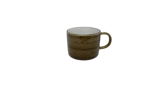 KAFFEETASSE BREDA AMBER 350 ml  - Bernsteinfarben, Trend, Keramik - Landscape