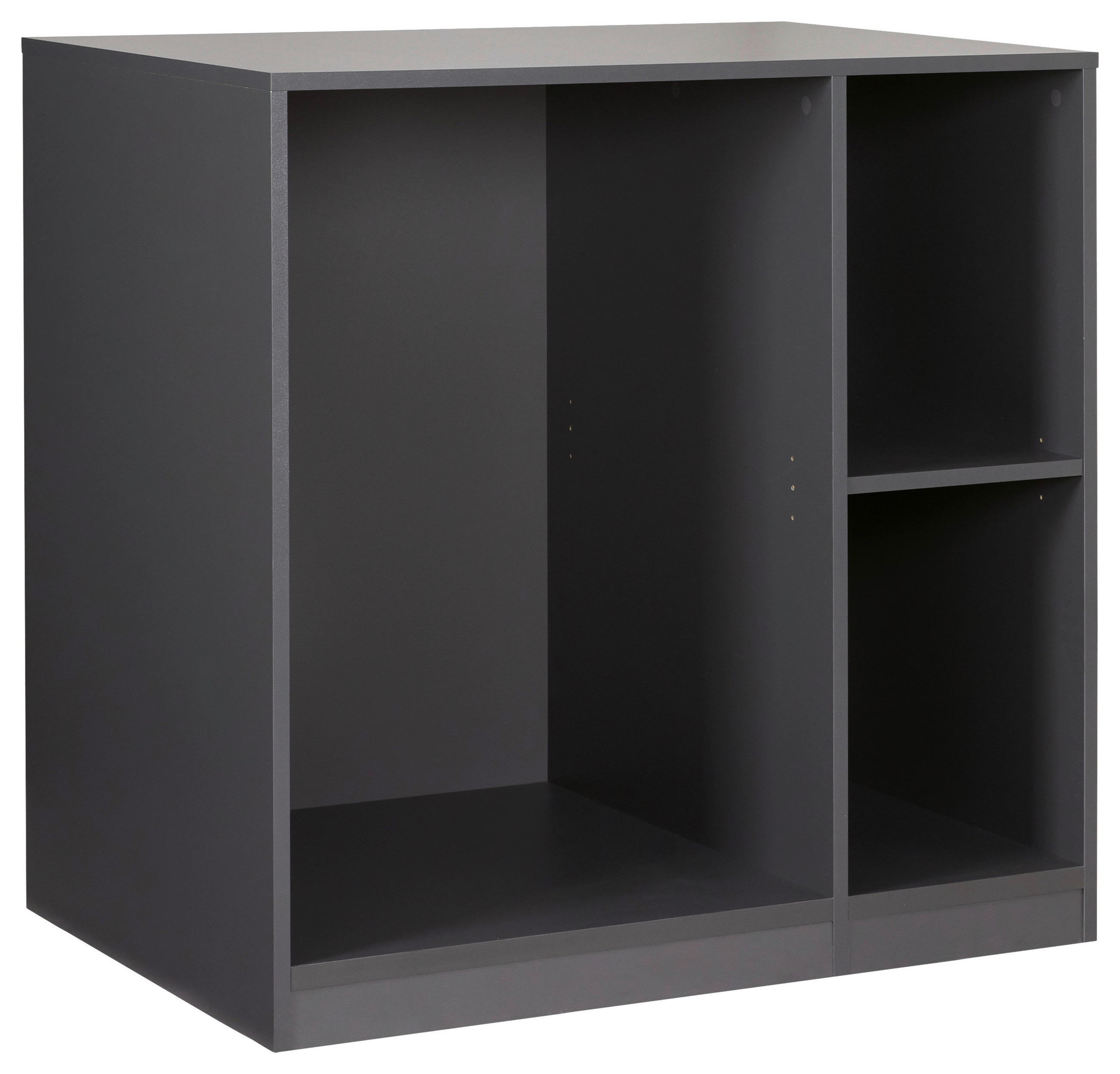 WASCHMASCHINENSCHRANK Aalborg 99/98/68 cm  - Anthrazit, MODERN, Holzwerkstoff (99/98/68cm) - home24