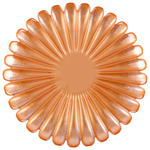 PLATZTELLER 22 cm  - Orange, Trend, Glas (22cm) - Ambia Home