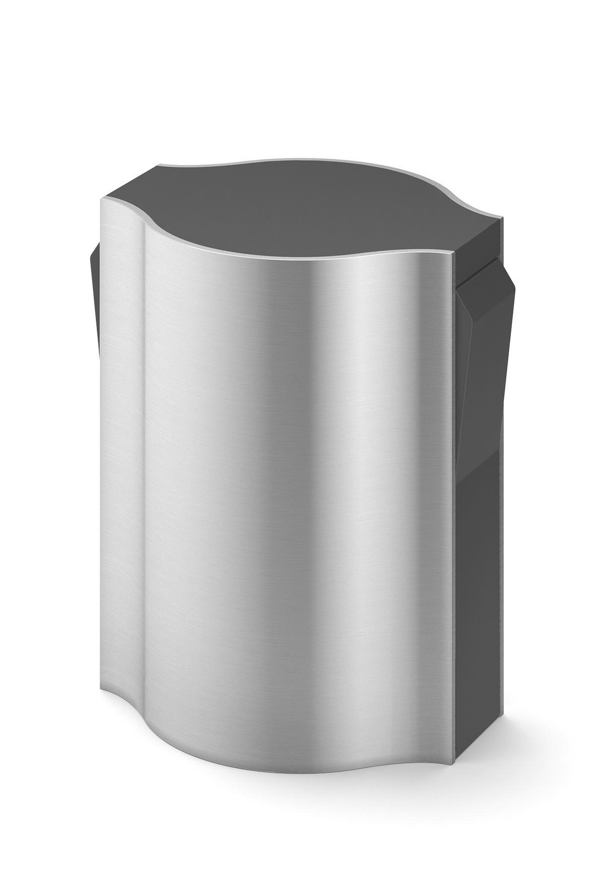 ZAMAŠEK ZA PENINO - barve nerjavečega jekla, Basics, kovina (3,5/4,7/5,4cm) - Zack