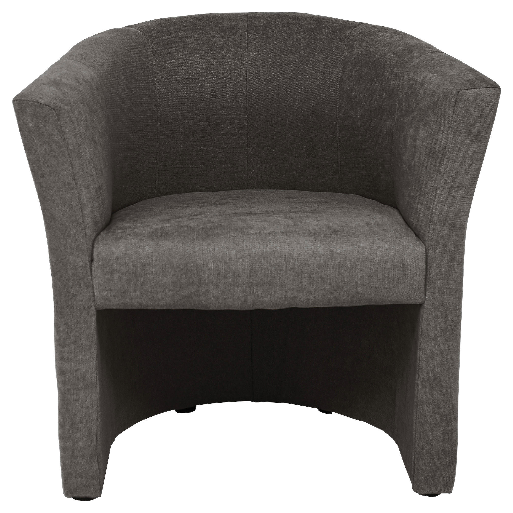 KRESLO, textil, sivá - čierna/sivá, Konventionell, textil/plast (68/78/65cm) - Ti'me