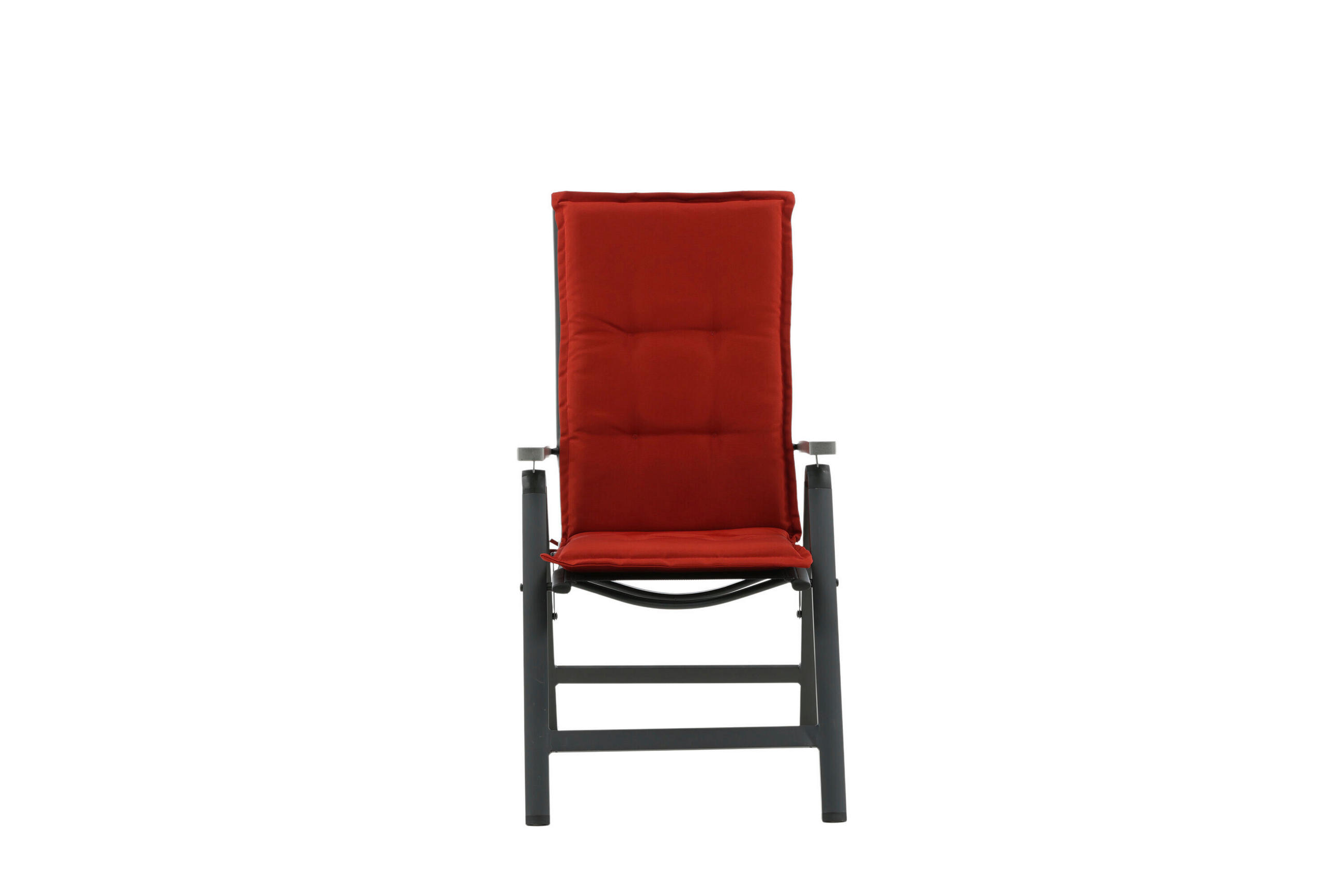 GARTENSITZKISSENSET Uni  - Rot, MODERN, Textil (116/5,5/46cm) - Gardenson