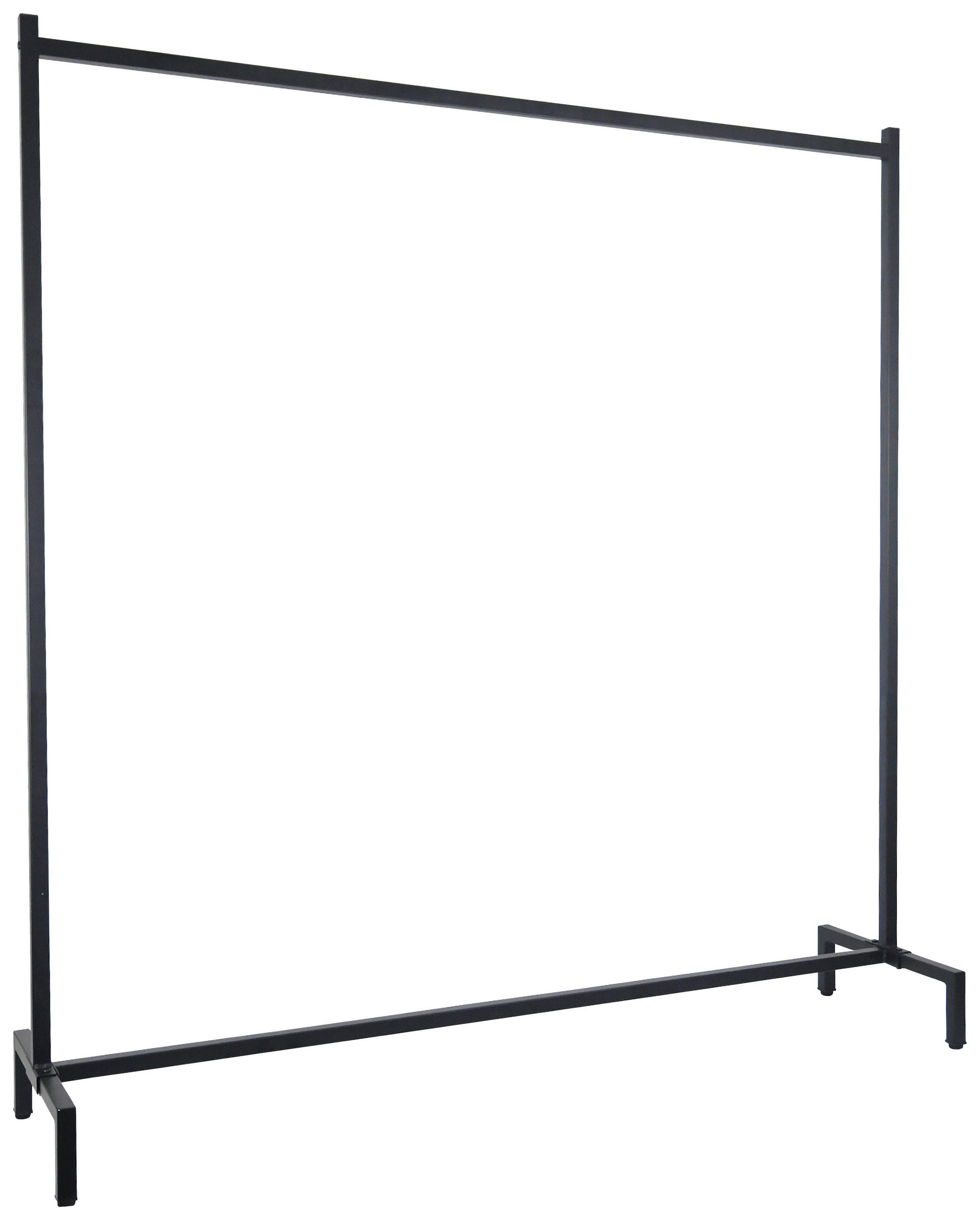 KLÄDHÄNGARE svart 158.5/150.5/38 cm