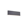 LED-WANDLEUCHTE 28/4,5/8 cm  - Schwarz, Design, Kunststoff/Metall (28/4,5/8cm) - Novel